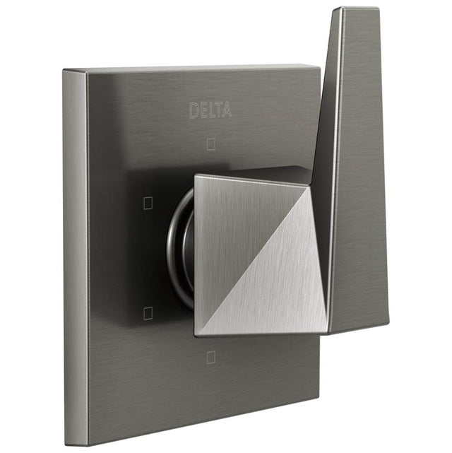 Delta Faucet - TrillianE 6-Setting Diverter Trim - LumicoatÂ® Black Stainless