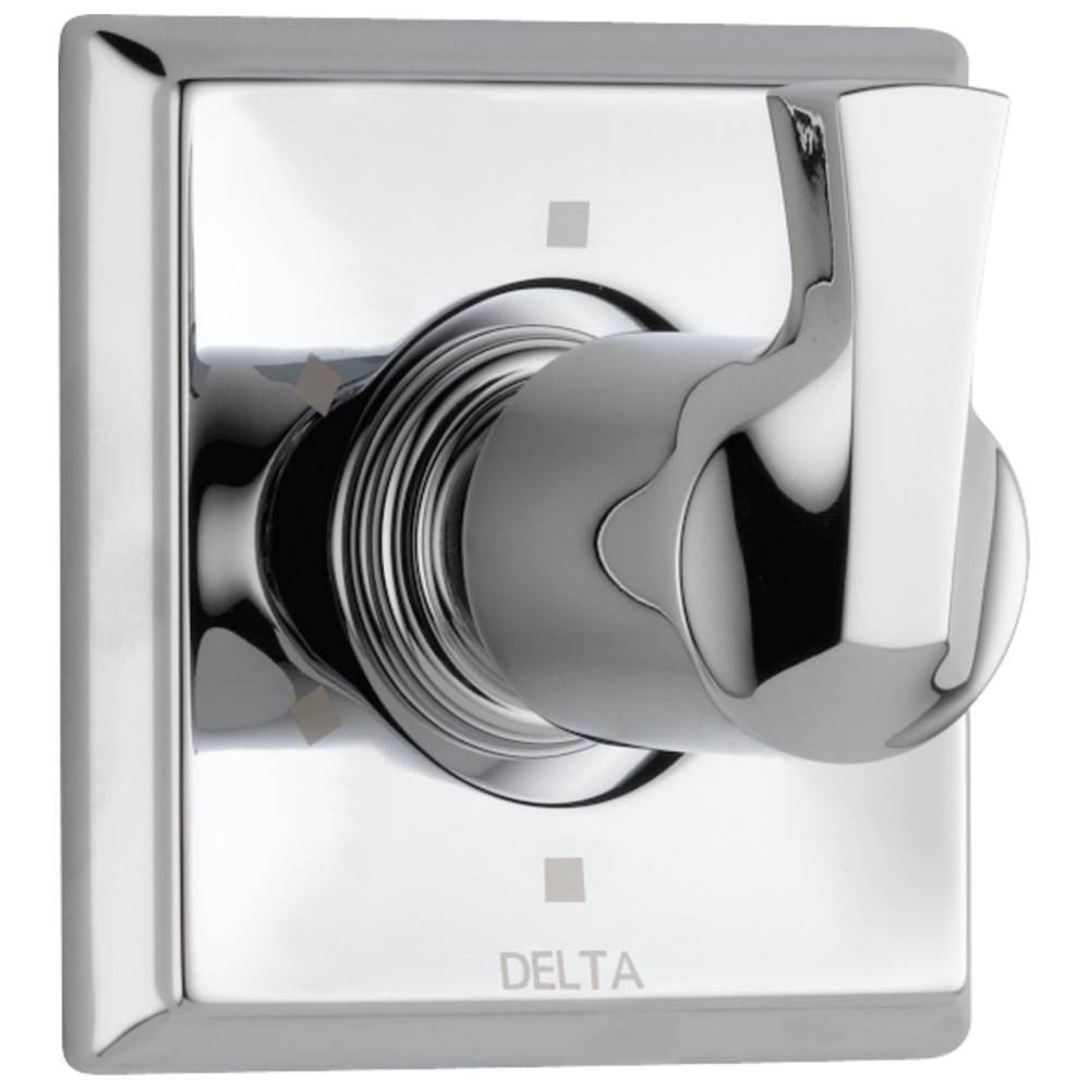 Delta Faucet - DrydenE 6-Setting 3-Port Diverter Trim - Chrome
