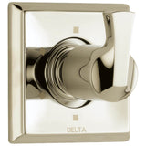 Delta Faucet - DrydenE 6-Setting 3-Port Diverter Trim - Polished Nickel