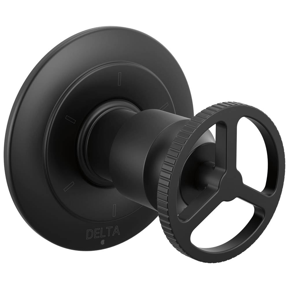 Delta Faucet - Trinsic Diverter Trim 6-Setting - Matte Black