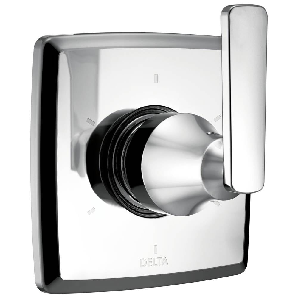 Delta Faucet - Ashlyn 6-Setting 3-Port Diverter Trim - Chrome