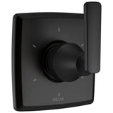 Delta Faucet - Ashlyn 6-Setting 3-Port Diverter Trim - Matte Black