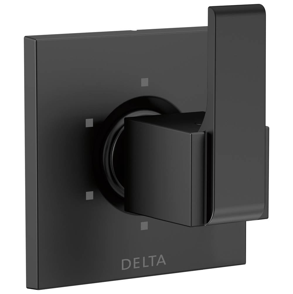 Delta Faucet - Ara 6-Setting 3-Port Diverter Trim - Matte Black