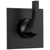 Delta Faucet - Zura 6-Setting Diverter Trim - Matte Black