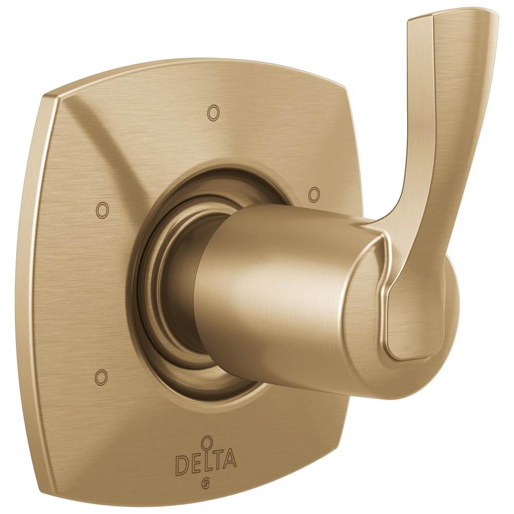 Delta Faucet - Stryke Six Function Diverter Trim - Lumicoat Champagne Bronze