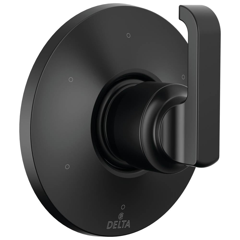 Delta Faucet - TetraE 6-Setting Diverter Trim - Matte Black