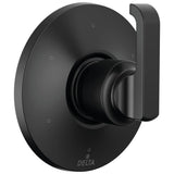 Delta Faucet - TetraE 6-Setting Diverter Trim - Matte Black
