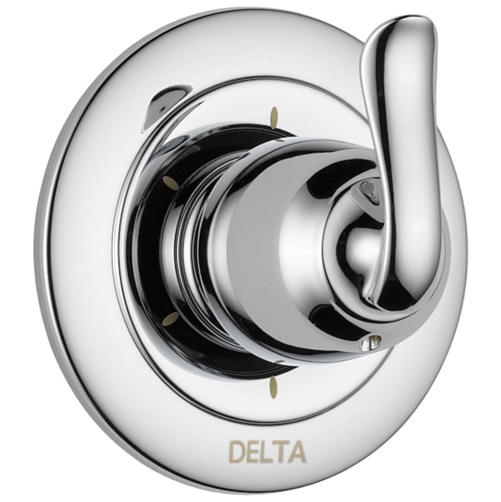 Delta Faucet - LindenE 6-Setting 3-Port Diverter Trim - Chrome