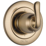 Delta Faucet - LindenE 6-Setting 3-Port Diverter Trim - Champagne Bronze