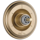 Delta Faucet - CassidyE 6-Setting 3-Port Diverter Trim - Less Handle - Champagne Bronze