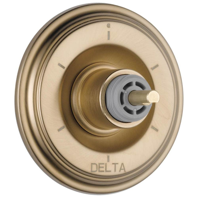 Delta Faucet - CassidyE 6-Setting 3-Port Diverter Trim - Less Handle - Champagne Bronze