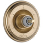 Delta Faucet - CassidyE 6-Setting 3-Port Diverter Trim - Less Handle - Champagne Bronze