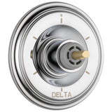 Delta Faucet - CassidyE 6-Setting 3-Port Diverter Trim - Less Handle - Chrome