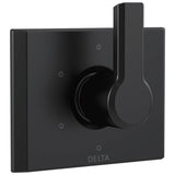 Delta Faucet - PivotalE 6-Setting 3-Port Diverter Trim - Matte Black