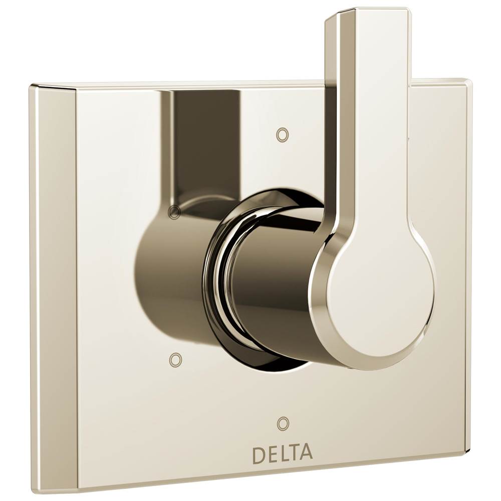 Delta Faucet - PivotalE 6-Setting 3-Port Diverter Trim - LumicoatÂ® Polished Nickel