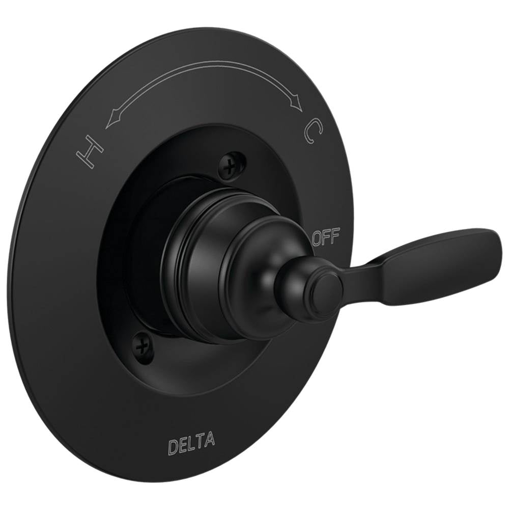 Delta Faucet - WoodhurstE Valve Only Trim - Matte Black