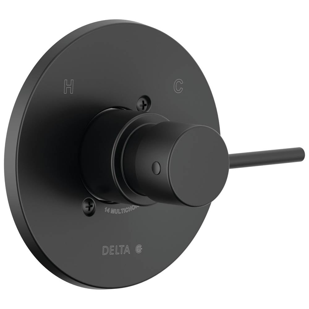 Delta Faucet - ModernE Monitor 14 Series Valve Only Trim - Matte Black