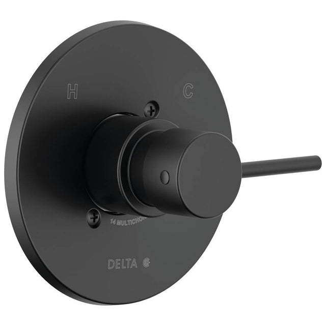 Delta Faucet - ModernE Monitor 14 Series Valve Only Trim - Matte Black
