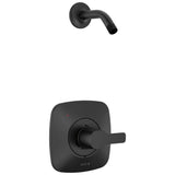 Delta Faucet - ModernE Monitor 14 Series Shower Trim - Less Head - Matte Black