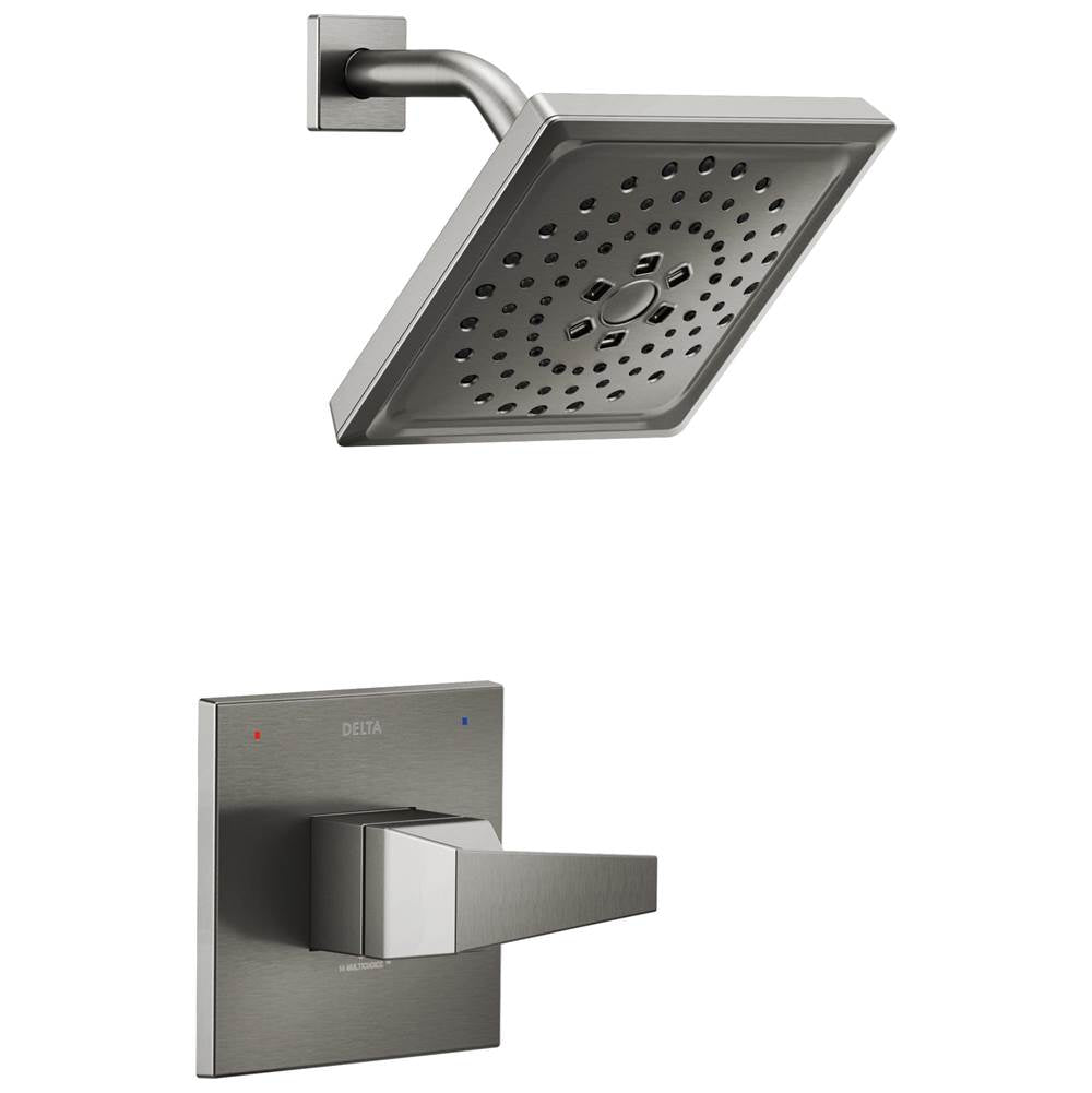 Delta Faucet - TrillianE 14 Series H2Okinetic Shower Only Trim - LumicoatÂ® Black Stainless