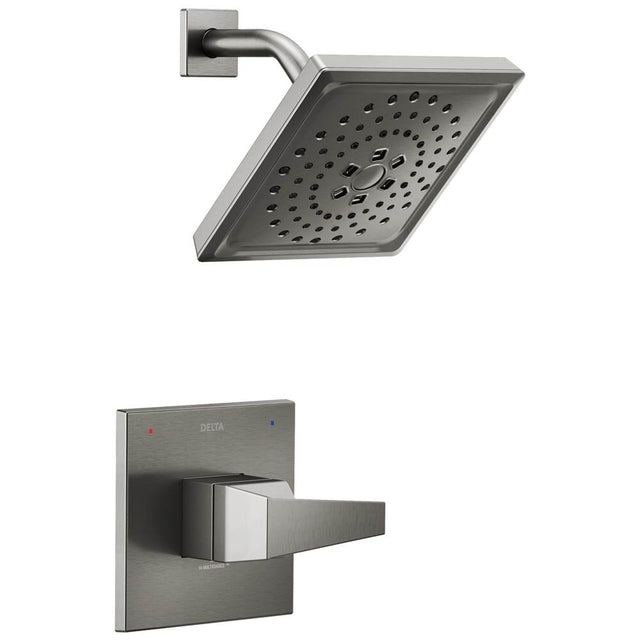 Delta Faucet - TrillianE 14 Series H2Okinetic Shower Only Trim - LumicoatÂ® Black Stainless