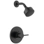 Delta Faucet - ModernE Monitor 14 Series Shower Trim - Matte Black