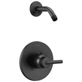 Delta Faucet - Trinsic Monitor 14 Series Shower Trim - Less Head - Matte Black