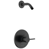 Delta Faucet - ModernE Monitor 14 Series Shower Trim - Less Head - Matte Black