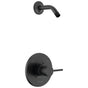 Delta Faucet - ModernE Monitor 14 Series Shower Trim - Less Head - Matte Black