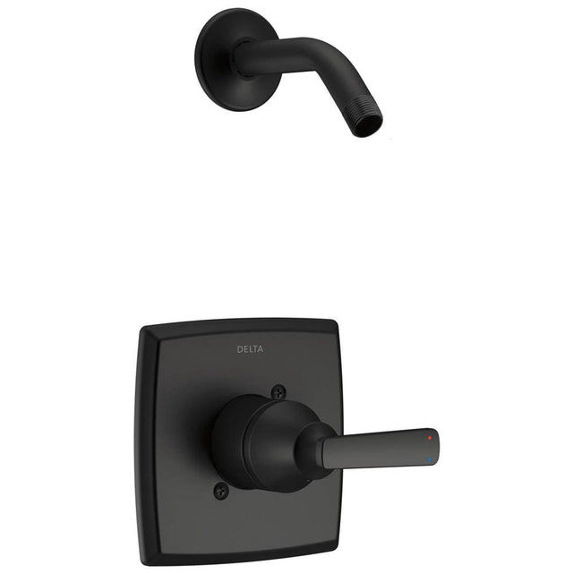 Delta Faucet - Ashlyn Monitor 14 Series Shower Trim - Less Head - Matte Black