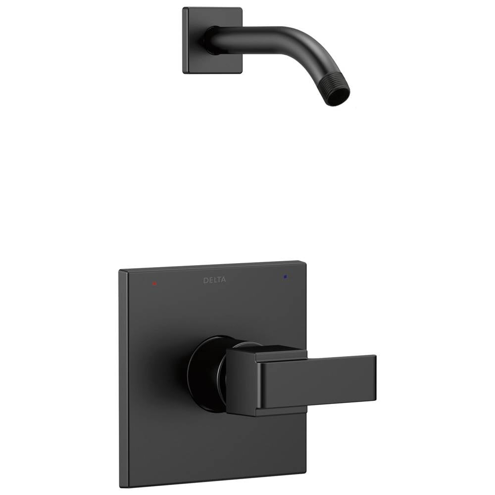 Delta Faucet - Ara Monitor 14 Series Shower Trim - Less Head - Matte Black