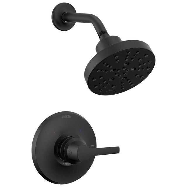 Delta Faucet - GaleonE 14 Series Shower Trim with H2OKinetic - Matte Black
