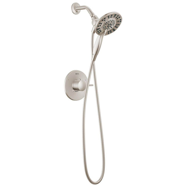 Delta Faucet - AlbionE Monitor 14 Series Shower Only Trim Only with In2ition Hand Shower - Spotshield Brushed Nickel