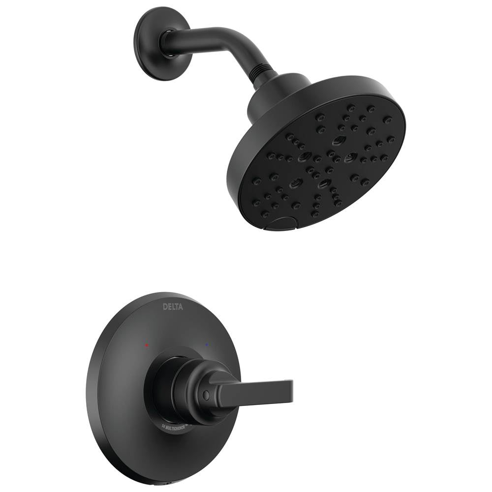 Delta Faucet - TetraE 14 Series Shower Trim - Matte Black
