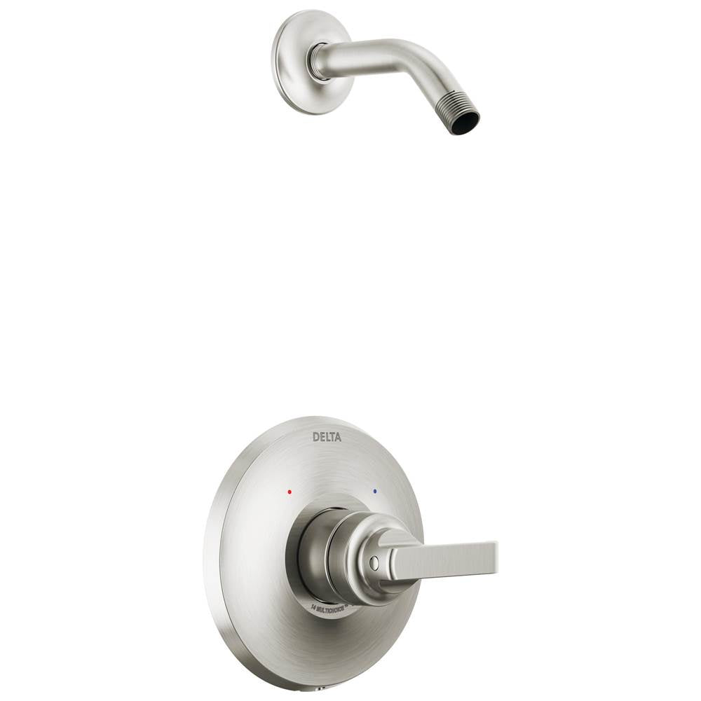 Delta Faucet - TetraE 14 Series Shower Trim - Less Head - LumicoatÂ® Stainless