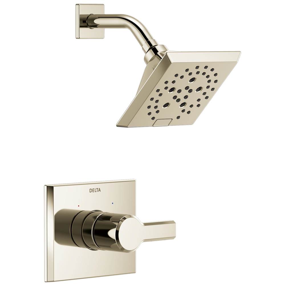 Delta Faucet - PivotalE Monitor 14 Series H2OKineticShower Trim - LumicoatÂ® Polished Nickel
