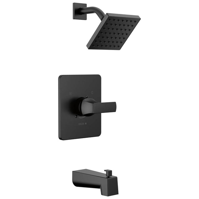 Delta Faucet - VelumE Monitor 14 Series Tub & Shower - Matte Black