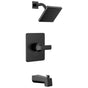 Delta Faucet - VelumE Monitor 14 Series Tub & Shower - Matte Black