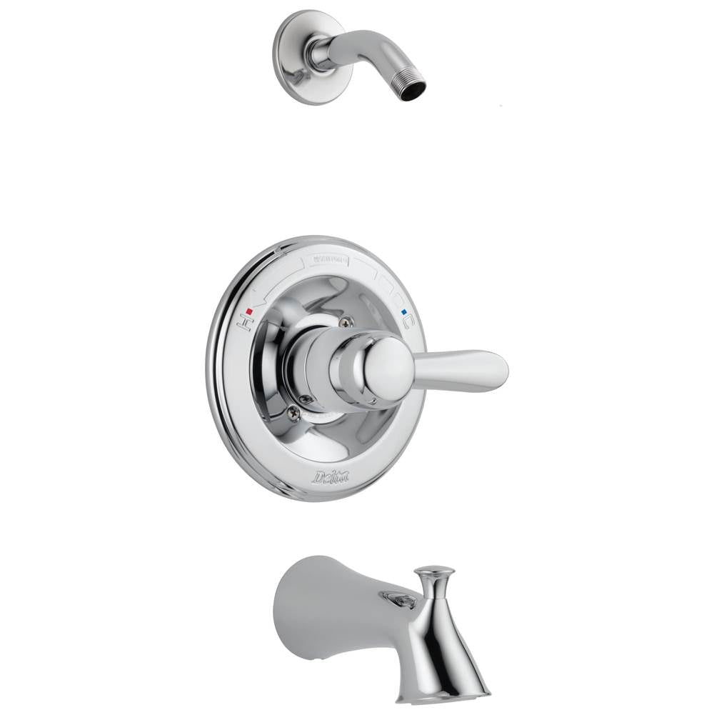 Delta Faucet - Lahara Monitor 14 Series Tub & Shower Trim - Less Head - Chrome