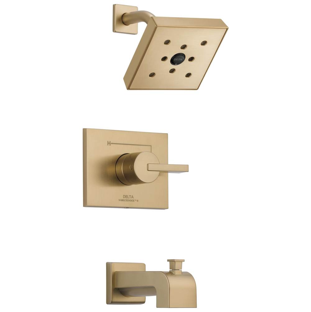 Delta Faucet - Vero Monitor 14 Series H2OKineticTub & Shower Trim - Champagne Bronze