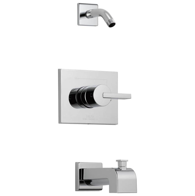 Delta Faucet - Vero Monitor 14 Series Tub & Shower Trim - Less Head - Chrome