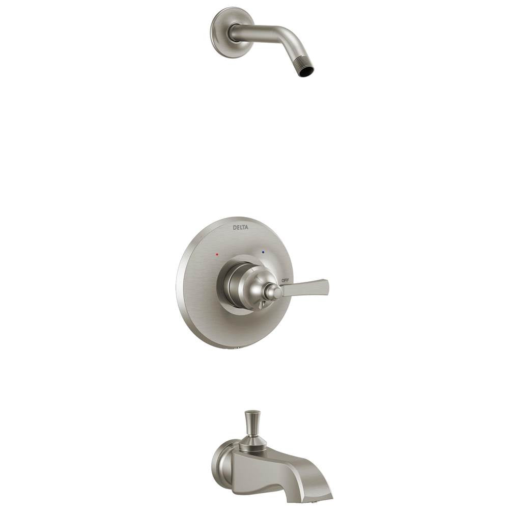 Delta Faucet - DorvalE Monitor 14 Series Tub & Shower Trim - Less Head - Stainless