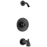 Delta Faucet - Trinsic Tub Shower Trim Less Shower Head - Matte Black