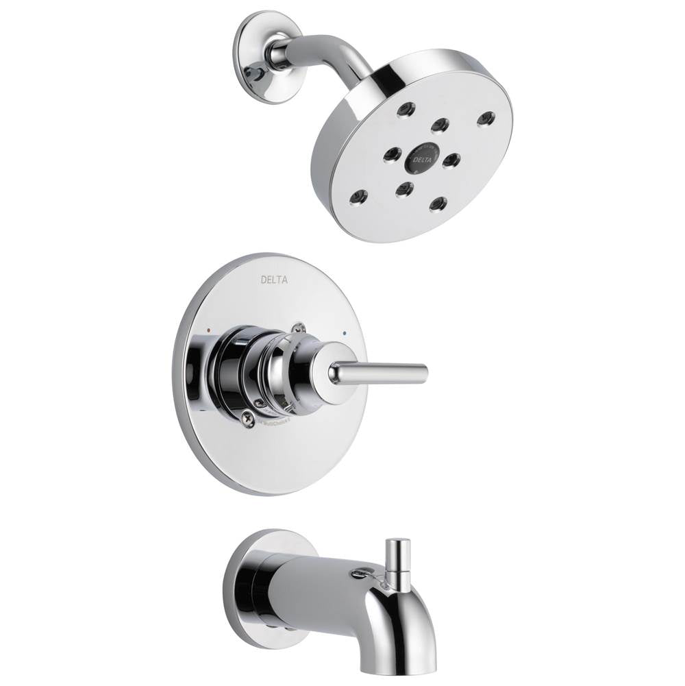 Delta Faucet - Trinsic Monitor 14 Series H2OKineticTub & Shower Trim - Chrome