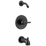 Delta Faucet - Trinsic Monitor 14 Series Tub & Shower Trim - Less Head - Matte Black