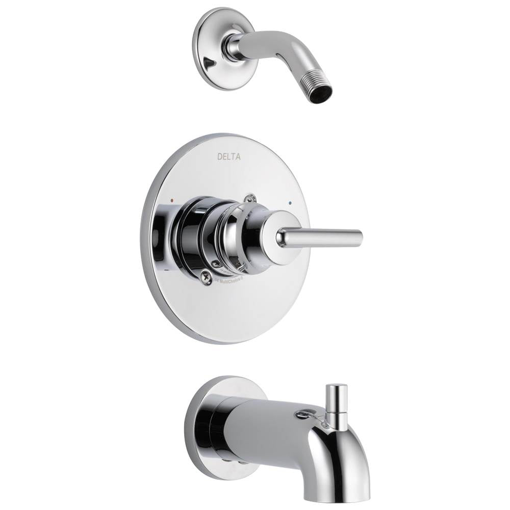 Delta Faucet - Trinsic Monitor 14 Series Tub & Shower Trim - Less Head - Chrome