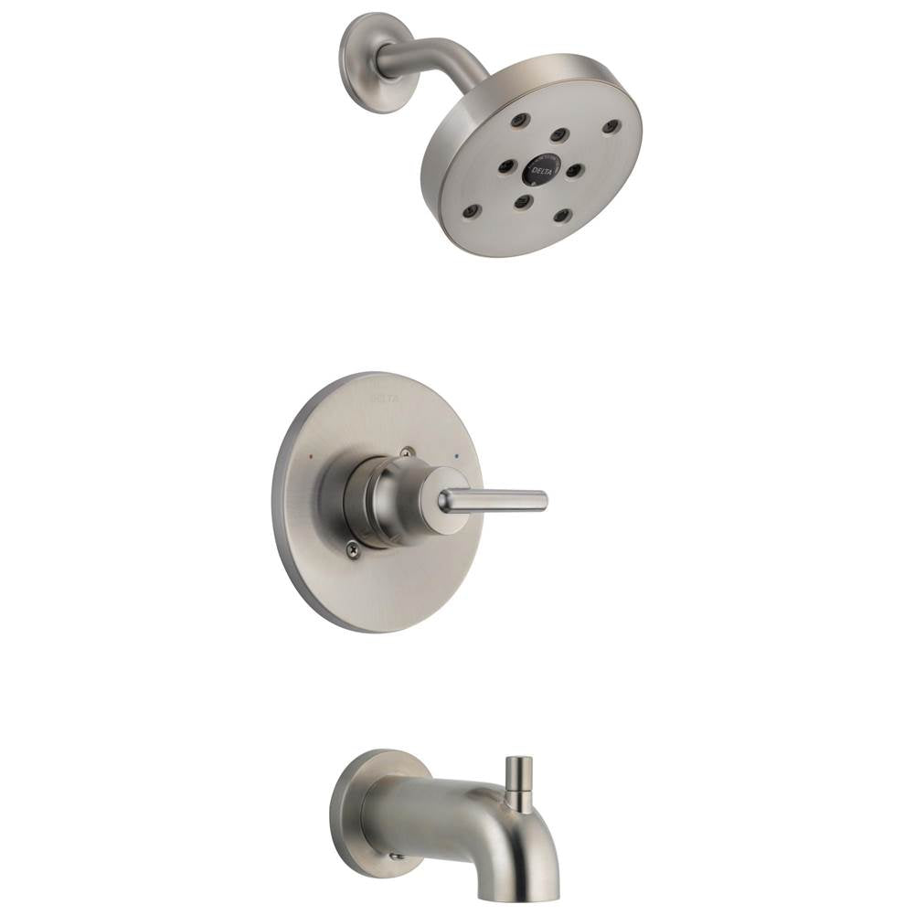 Delta Faucet - Trinsic Monitor 14 Series H2OKineticTub & Shower Trim - Stainless