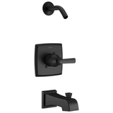 Delta Faucet - Ashlyn Monitor 14 Series Tub and Shower Trim - Less Head - Matte Black