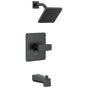Delta Faucet - ModernE Monitor 14 Series Tub & Shower Trim - Matte Black