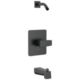 Delta Faucet - ModernE Monitor 14 Series Tub & Shower Trim - Less Head - Matte Black
